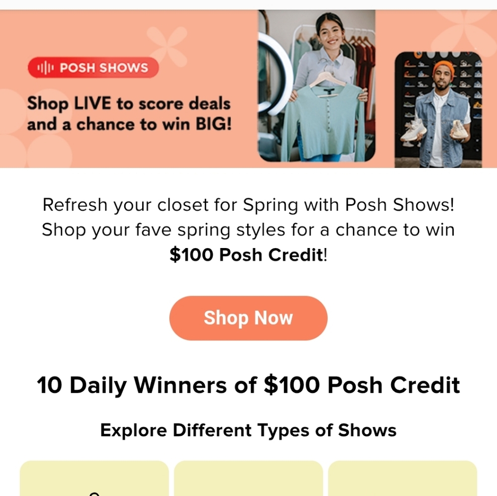 Orchid & Vine Live Shows! Like this Listing https://posh.mk/p4xqkonnY5b - Picture 3 of 13